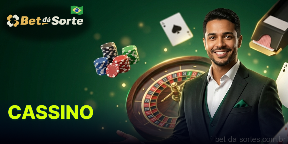 Cassino online da Bet Da Sorte com jogos de crupiê ao vivo e caça‑níqueis