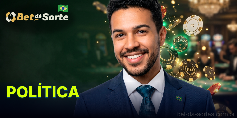 Política de privacidade e proteção de dados da Bet Da Sorte para usuários no Brasil